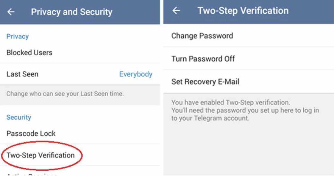 Two-factor authentication can help protect your account from hacking